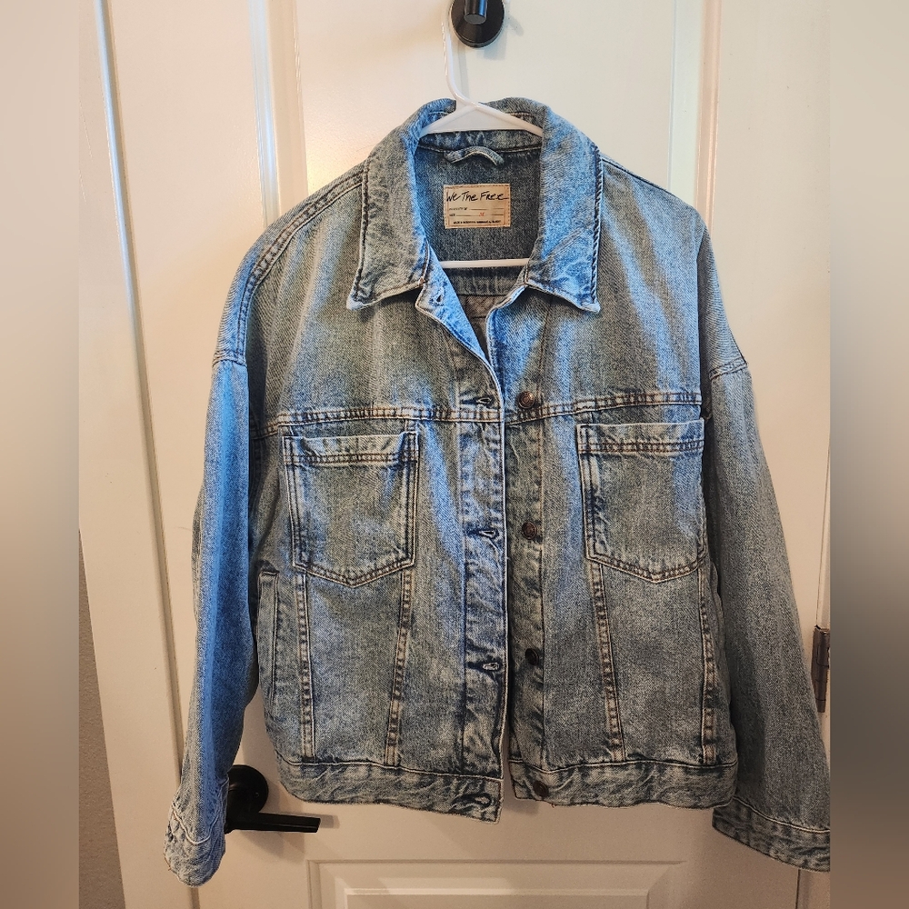 We The Free Opal Swing Denim Jacket